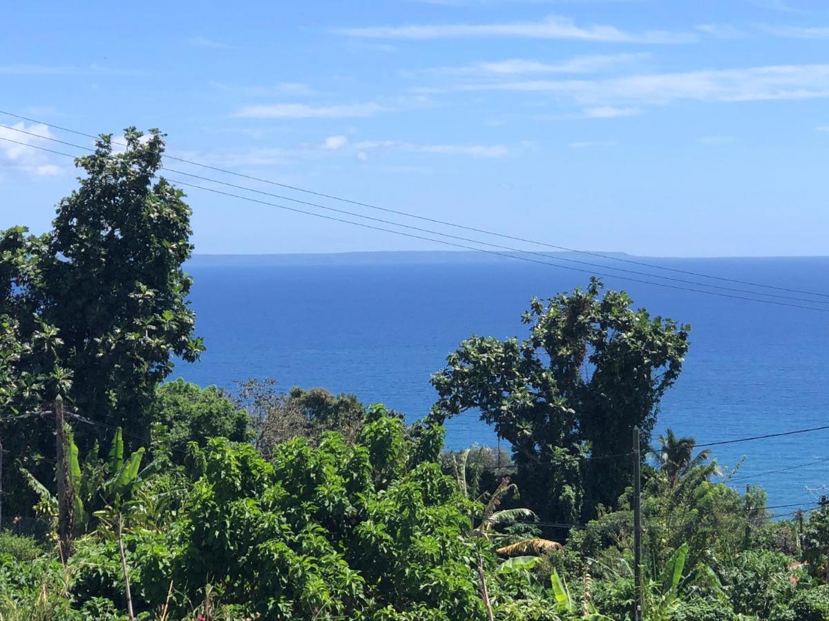 Gite Maracudja Vue Sur Mer Capesterre-Belle-Eau Exterior foto